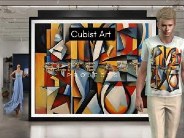 Cubist Expressions by Elite Art Projects - A Revolution in Form and Perspective