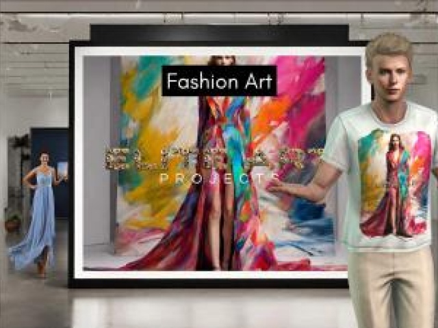 Elegance in Motion by Elite Art Projects - Fashion as a Captivating Canvas