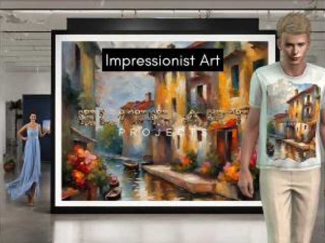 Dreams in Brushstrokes by Elite Art Projects - Celebrating the Beauty of Impressionist Art