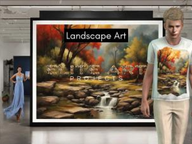 Nature's Canvas by Elite Art Projects - Celebrating the Beauty of Landscape Art