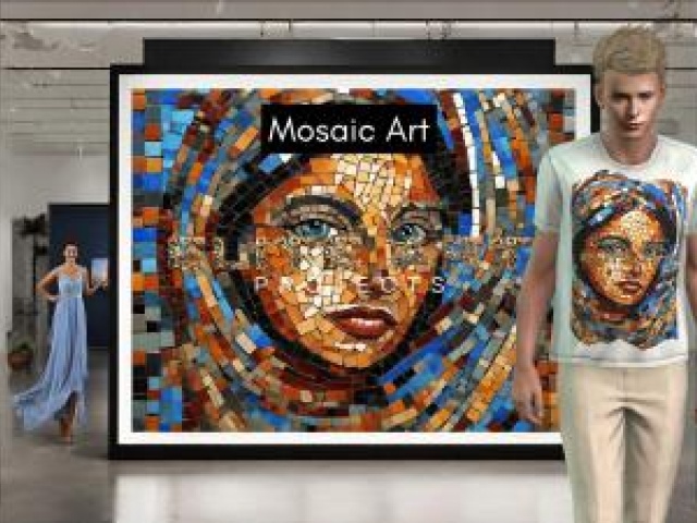 Kaleidoscopic Harmony by Elite Art Projects - Celebrating the Beauty of Mosaic Art