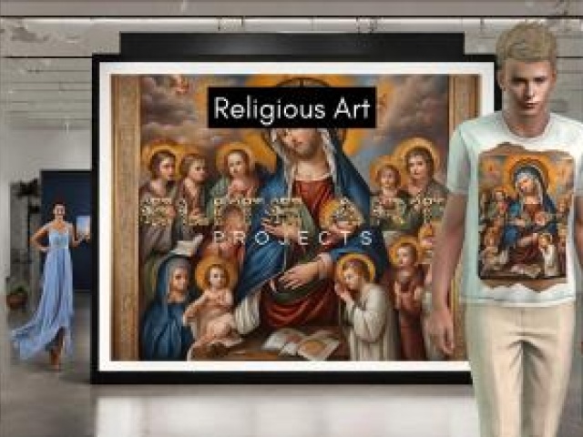 Religious Art by Elite Art Projects - Capturing the Divine in Visual Poetry