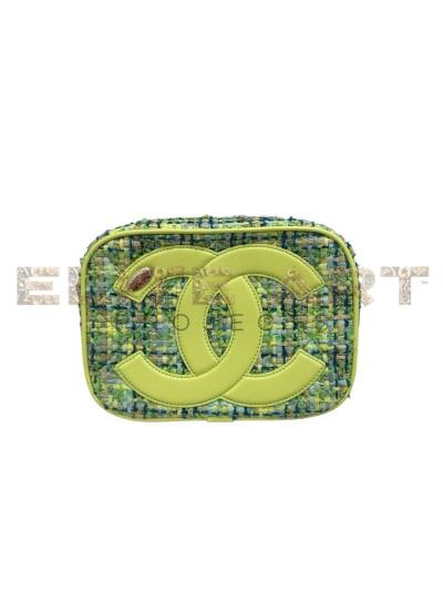 Chanel Camera Bag Tweed Lime Elite Art Projects