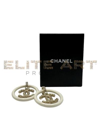 Chanel Jewelry Earrings CC Gold Elite Art Projects
