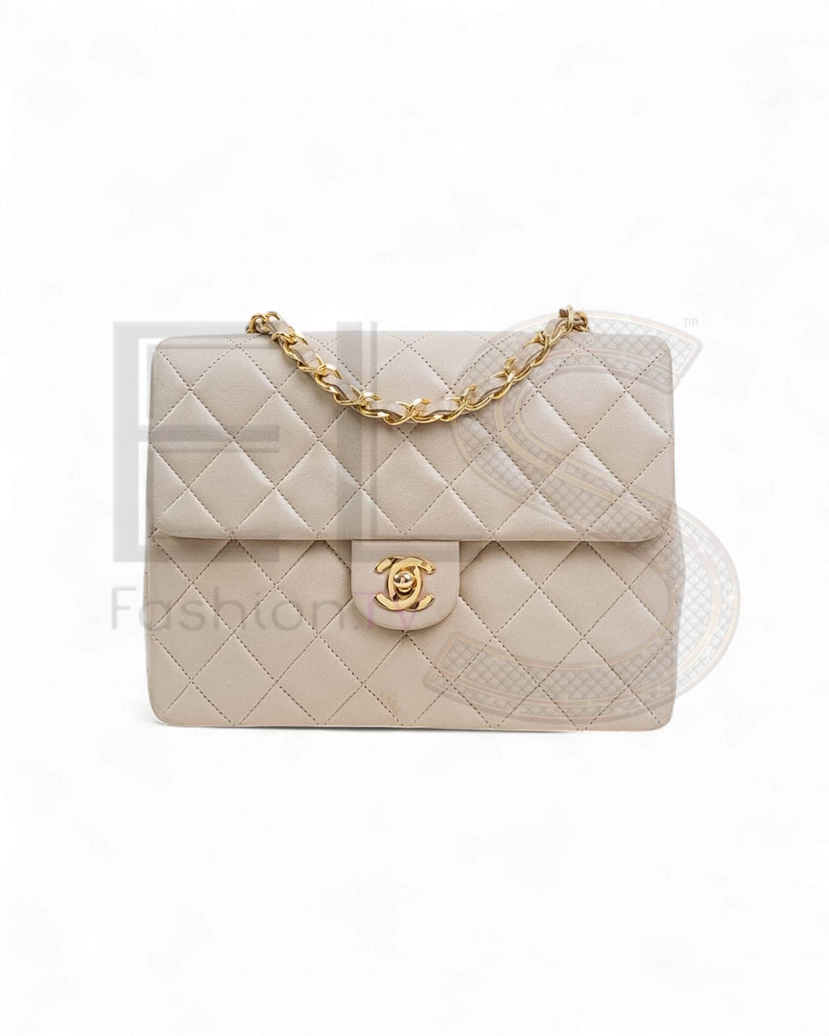 Chanel Mini Flap Vintage Beige