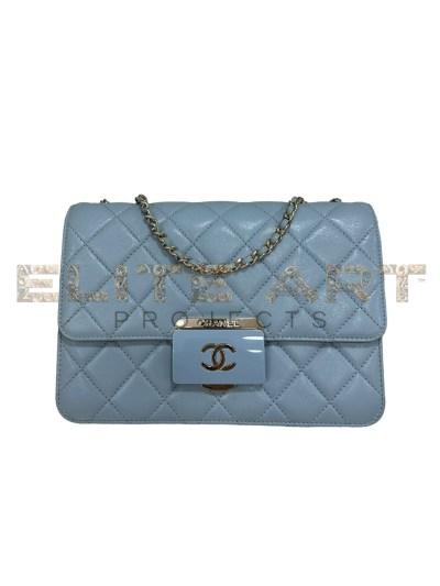 Chanel Timeless Chic Light Blue Elite Art Projects