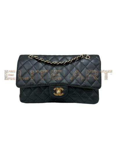 Chanel Timeless Double Flap Classic Black Caviar Elite Art Projects