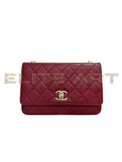 Chanel Wallet On Chain Red Elite Art Projects