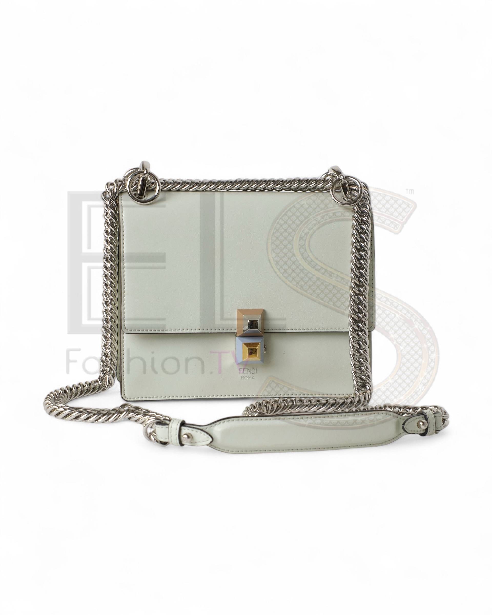 Fendi Kan I Small White Elite ART Projects