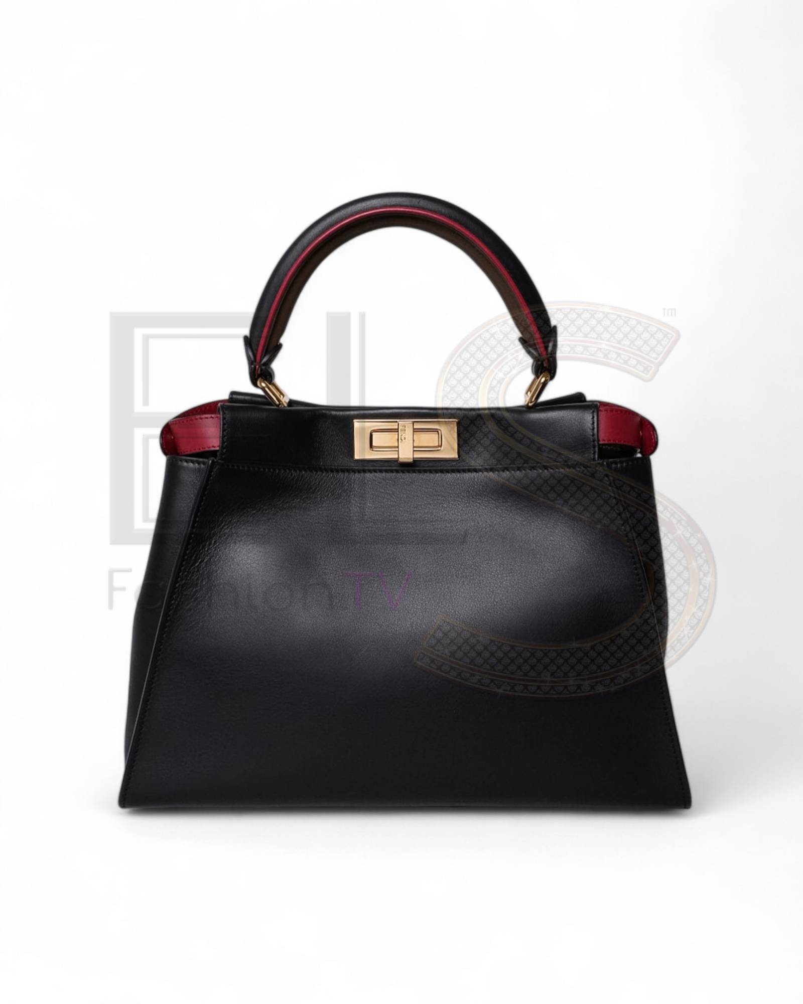 Fendi Peekaboo Medium Defender Black Elite ART Projects