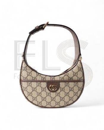 Gucci Mezzaluna Gg Supreme Brown Elite ART Projects