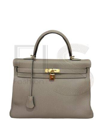 Hermès Kelly 35 Togo Gris Tourterelle Elite ART Projects