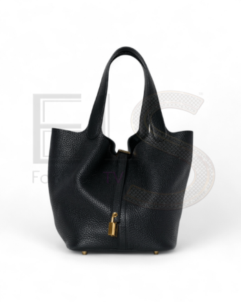 Hermès Sac Picotin Lock 22 Togo Noir Elite ART Projects