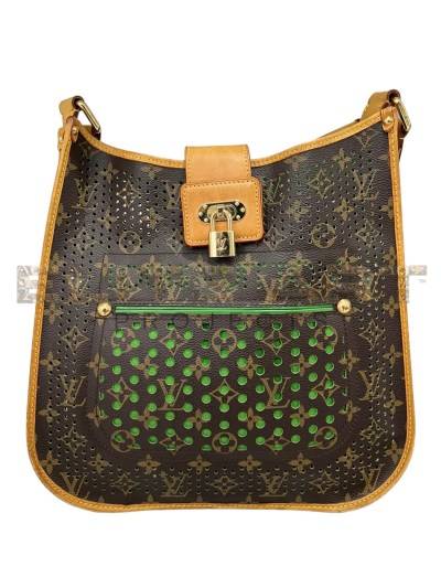 Louis Vuitton Musette Perforated Green Monogram Elite Art Projects