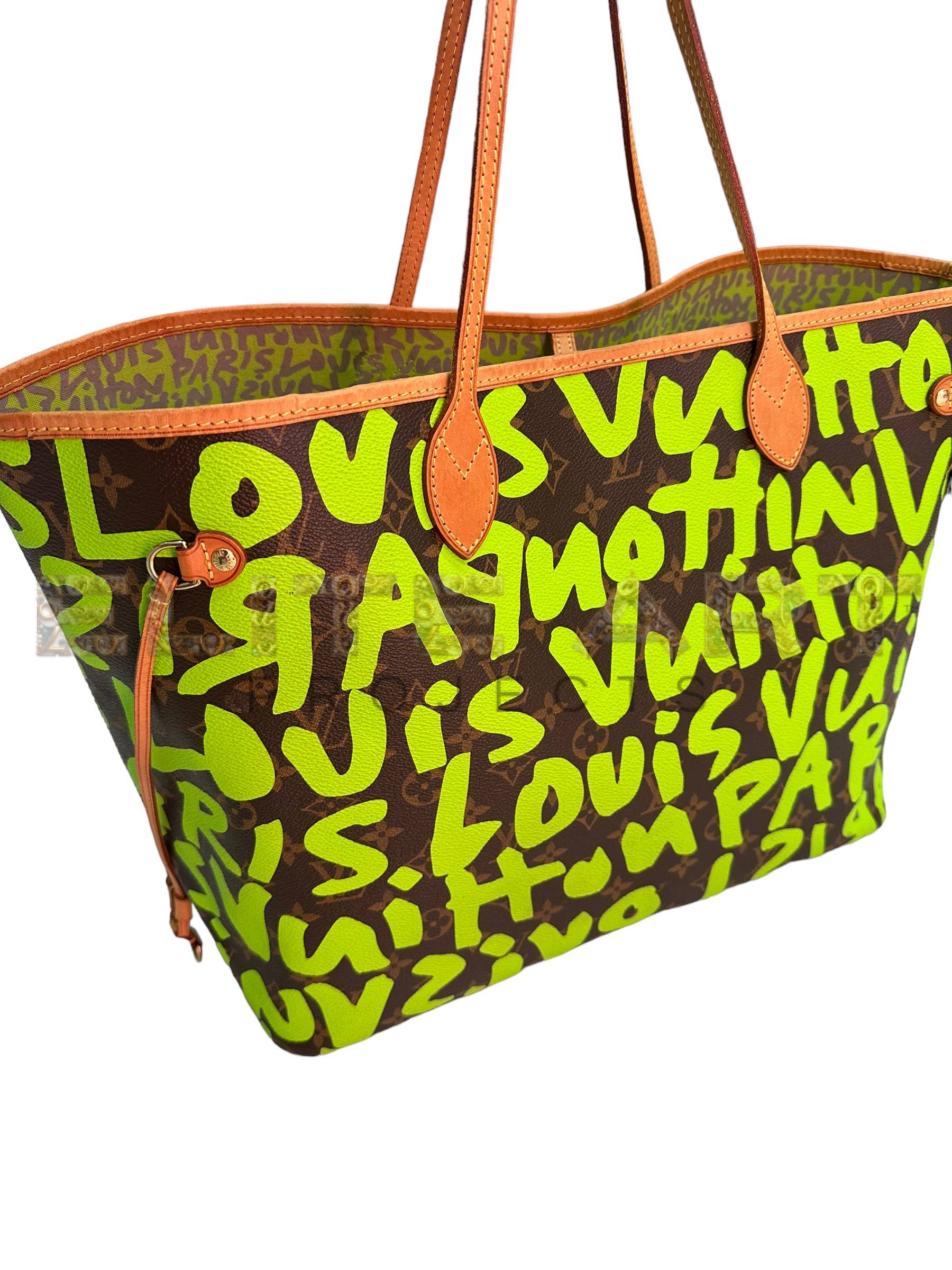 Louis Vuitton, Neverfull GM Graffiti Bag, style, ELS Fashion TV