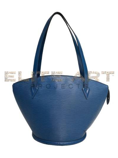 Louis Vuitton Saint Jacques GM Epi Blue Elite Art Projects