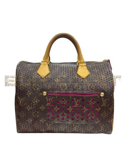 Louis Vuitton Speedy 30 Perforated Pink Elite Art Projects