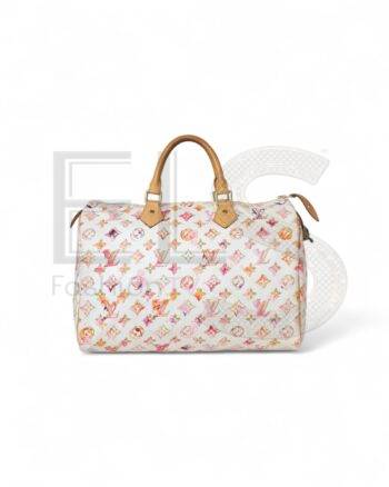 Louis Vuitton Speedy 35 Monogram Aquarelle Elite ART Projects