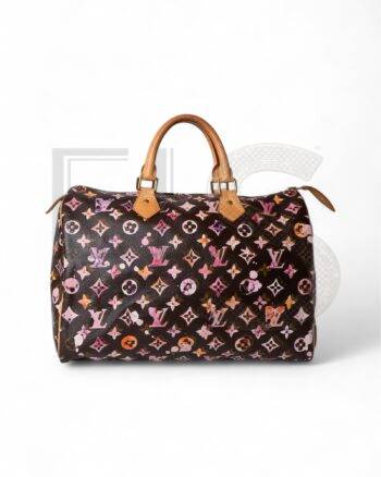 Louis Vuitton Speedy 35 X Richard Prince Aquarelle Elite ART Projects